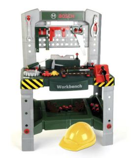 Bosch Workbench with Helmet   construction toys   Mothercare