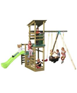 Little Tikes Buckingham Climb and Slide Swing Set   outdoor play 