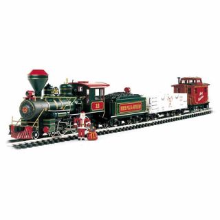 Night Before Christmas Electric Train Set at Brookstone—Buy Now