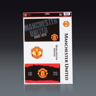 Manchester United 11 x 17 Ultra Decal  SOCCER