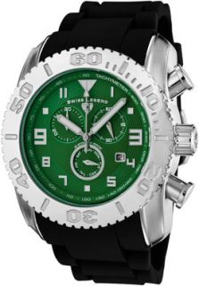 SWISS LEGEND 20066 08B Watches,Mens Commander Chronograph Dark Green 