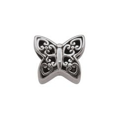 Persona Sterling Silver Fancy Butterfly Bead   Zales