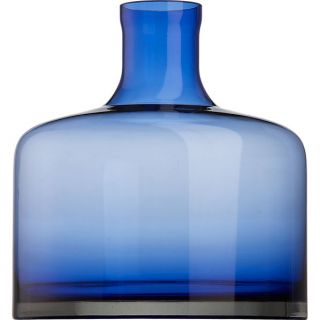 bottle blue vase in vases  CB2