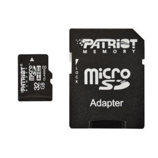 MacMall  Patriot Memory 32GB MicroSDHC Class 4 PSF32GMCSDHC43P