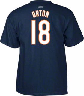 Kyle Orton Reebok Name and Number Chicago Bears T Shirt 