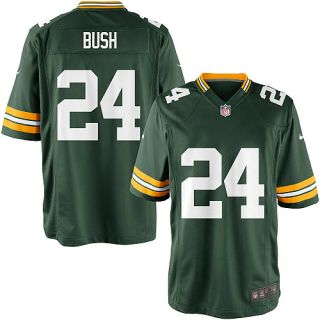 Youth Nike Green Bay Packers Jarrett Bush Game Team Color Jersey (S XL 