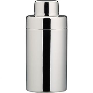 stainless steel shiny mini cocktail shaker in bar accessories  CB2