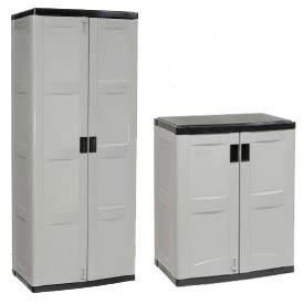 Plastic Storage Cabinets Feature Quality Construction, Are Virtually 