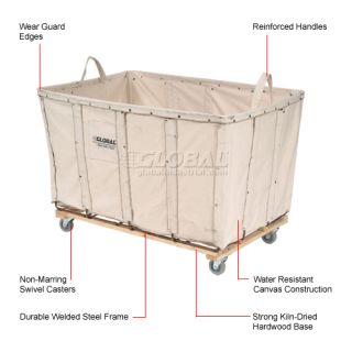 Purchase Canvas Box Trucks, Cloth Basket Trucks, Canvas Bin Truck 