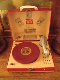 VANITY FAIR PHONOGRAPH CLE​ANED,ADJUSTED ​PLAYS 78S ONLY CHILDS 
