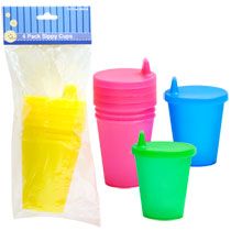 Home Health & Personal Care Baby & Children Plastic Sippy Cups, 4 ct 