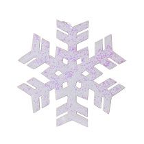 Bulk Christmas House Jumbo Glittery Foam Snowflake Ornaments, 18 at 