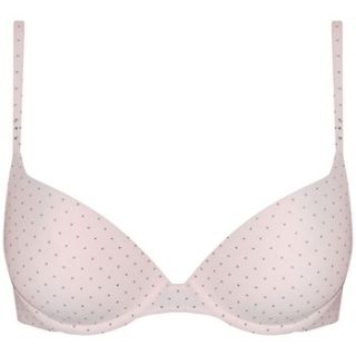 Pleasure State My Fit Pink/Black My Fit Spotted Plunge Bra