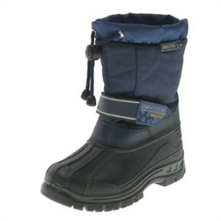 Beppi Girls Navy/Black Toggle Dry Tex Snow Boots
