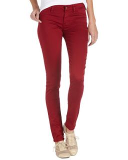 Classic Skinny Jeans, Victorian Red   
