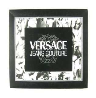 New VERSACE Jeans Couture Italy White V Neck T Shirt L NWT $150