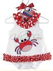 Fairy Girl Baby 6M 3Y Princess Crab Frill Bodysuit 1 Piece Romper 