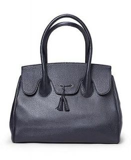 NWT $298 $368 Pebble Leather Brooks Brothers Satchel Handbag Purse 
