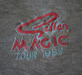 GILLAN Vintage 1982 Tour Sweat Shirt   DEEP PURPLE BLACK SABBATH Metal 