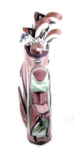   Prince Triax XV 10 Club Ladies Complete Golf Set RH (+1) w/ Cart Bag