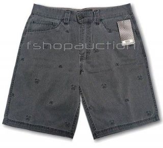   Invader Shorts Black Size 28 Mens Casual Denim Golf Walkshorts Gift