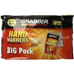Grabber Hand Warmers Big Pack 10 Pairs (20 warmers)