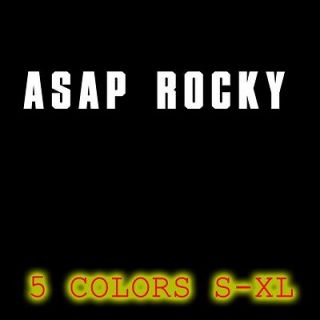 ASAP ROCKY T Shirt A$AP SWAG GOLDIE RAP MUSIC TEE PESO  White 