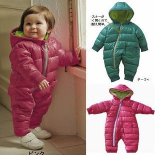 Boy Girl Baby Clothes Winter Onesie Coat Jacket Outerwear