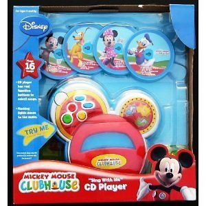 Disney Mickey Mouse Clubhouse Sing with Me CD Player   Brand New