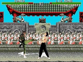 Mortal Kombat Sega Genesis, 1993