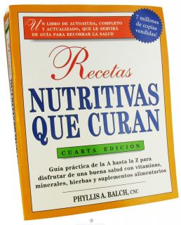 Zoom View   Prescription for Nutritional Healing in Spanish (Recetas 