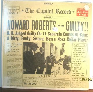 Howard Roberts Guilty Rare Orig. U.S. Capitol Guitar Jazz LP SEALED 