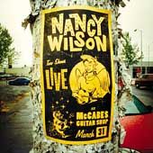 Live at McCabes Guitar Shop by Nancy Heart Wilson CD, Feb 1999, Sony 