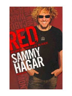 Red My Uncensored Life in Rock by Sammy Hagar 2012, Paperback