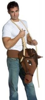 Funny Adult Halloween Costume Hung Like A Horse Cowboy