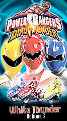 Power Rangers   Dino Thunder Vol. 3 White Thunder VHS, 2004
