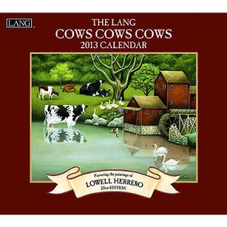 Cows Cows Cows 2013 Wall Calendar