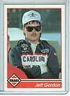 Jeff Gordon 1992 Traks card
