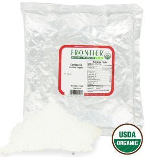 Frontier Natural Products   Cornstarch Organic   1 lb.