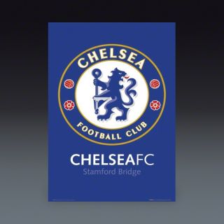 Chelsea Badge Poster  SOCCER