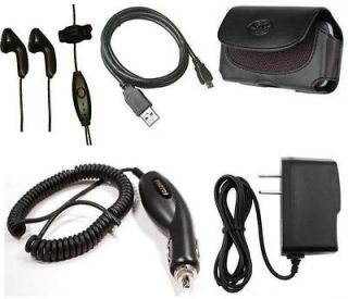 Case+Headset+U​SB Cable+Home+Car Charger for Samsung Chat 322
