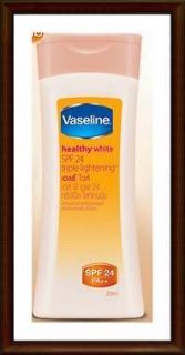 Vaseline Healthy White SPF 24 Whitening Body Lotion Triple Lightening 