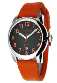 Android AD495ARG Watches,Mens Amoeba Automatic Black Dial Orange 