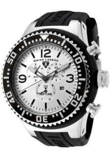 SWISS LEGEND 11812P 02S Watches,Mens Neptune Chronograph Silver Dial 
