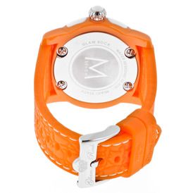 Glam Rock GD1021 Watches,Womens Miami Beach White Dial Orange 