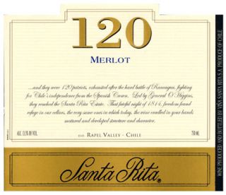 Santa Rita 120 Merlot 2004 