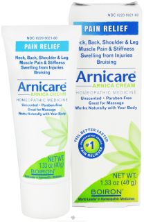 Boiron   Arnicare Arnica Cream Pain Relief   1.33 Oz. Homeopathic 