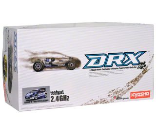 Kyosho DRX 4WD 1/9th Ford Fiesta WRC 08 Nitro Rally Car w/Syncro 2 