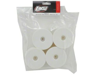 Losi 320 Series Dish Wheel Set (White) (4) (Ten T) [LOSB7015]  RC 
