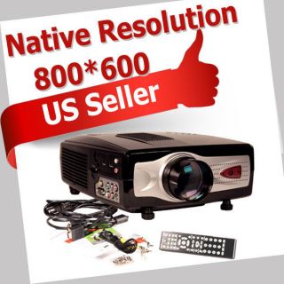 V02 LCD Projector 1080P Home Theater HDMI WII PS3 DVD